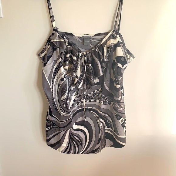 Size 14 Ann Taylor dressy tank top - Picture 2 of 5